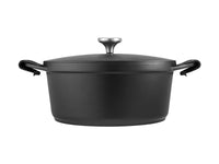 Mw Agile Non-stick Casserole 20cm / 2.4l Black Gift Boxed