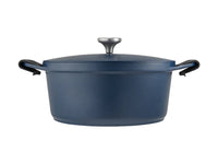 Mw Agile Non-stick Casserole 28cm / 6.3l Navy Gift Boxed