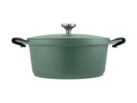 Mw Agile Non-stick Casserole 28cm / 6.3l Sage Gift Boxed