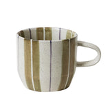 Robert Gordon Mug Single- Olive Stripe Cats Pyjamas