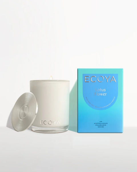 Ecoya Madison Lotus Flower Candle 400gm