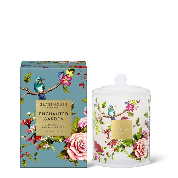 Glasshouse Mothers Day - Enchanted Garden - 380g Candle