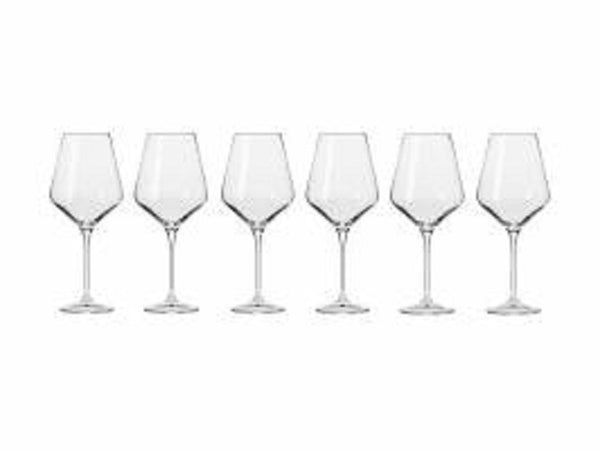 Krosno Avant-garde Wine Glass 490ml 6pc Gift Boxed