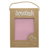 Smoosh Pink Silicone Collapsible Lunch Box