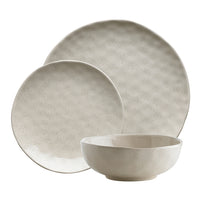 Ecology Speckle Oatmeal 12 Pc Dinner Set