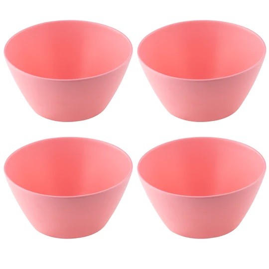 Ladelle Delilah Pink 4pk Bowl
