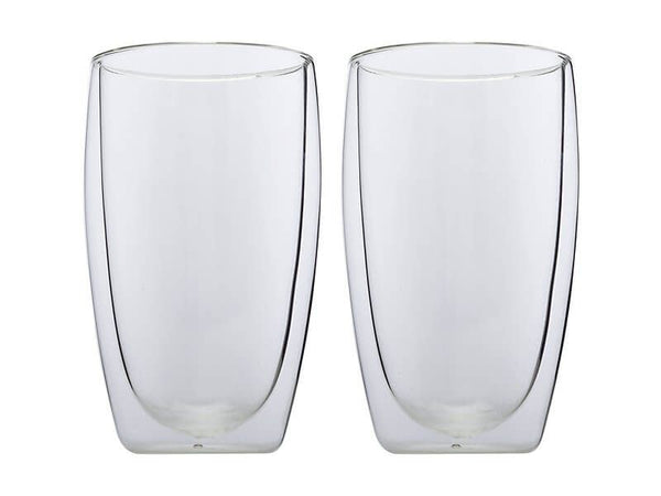 Maxwell & Williams Blend Double Wall Cup 450ml Set Of 2 Gift Boxed