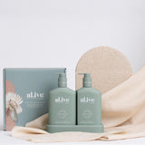 Al.ive Natural Hand And Body Lotion Duo Pack- Kaffir Lime & Green Tea