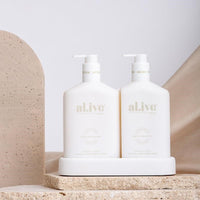 Al.ive Natural Hand And Body Wash Duo Pack- Mango & Lychee